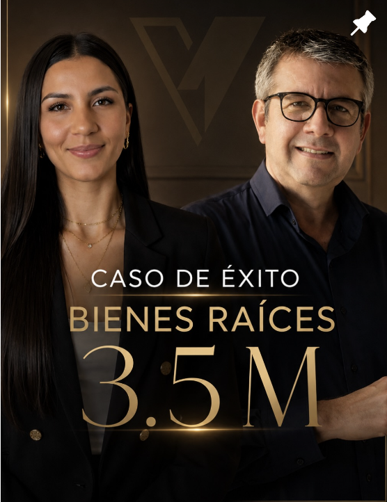 Caso de éxito bienes raíces: 3.5M